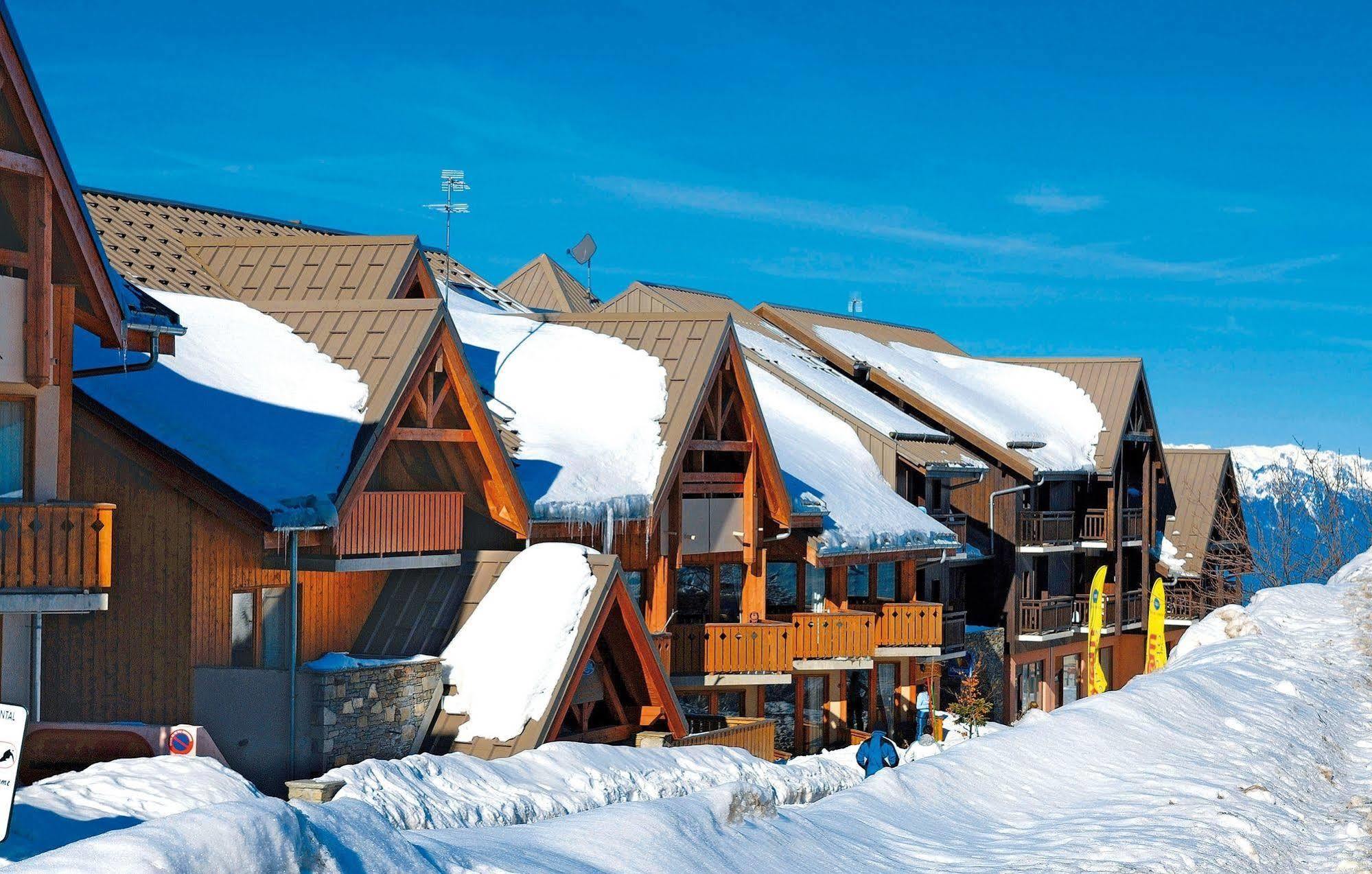 Residence Odalys L'Ecrin Des Neiges Valmeinier Exterior foto